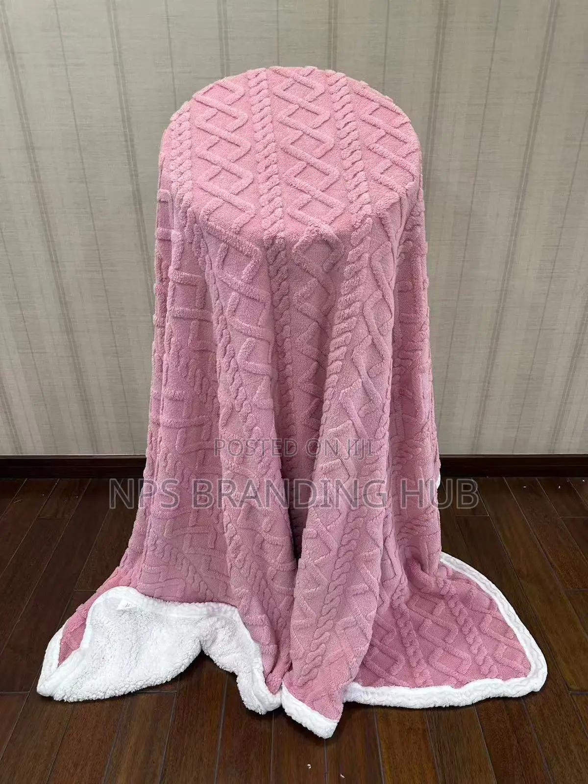 Cozy Woolen/Sherpa/Fleece Throw Blankets -200cm X 230cm TRN