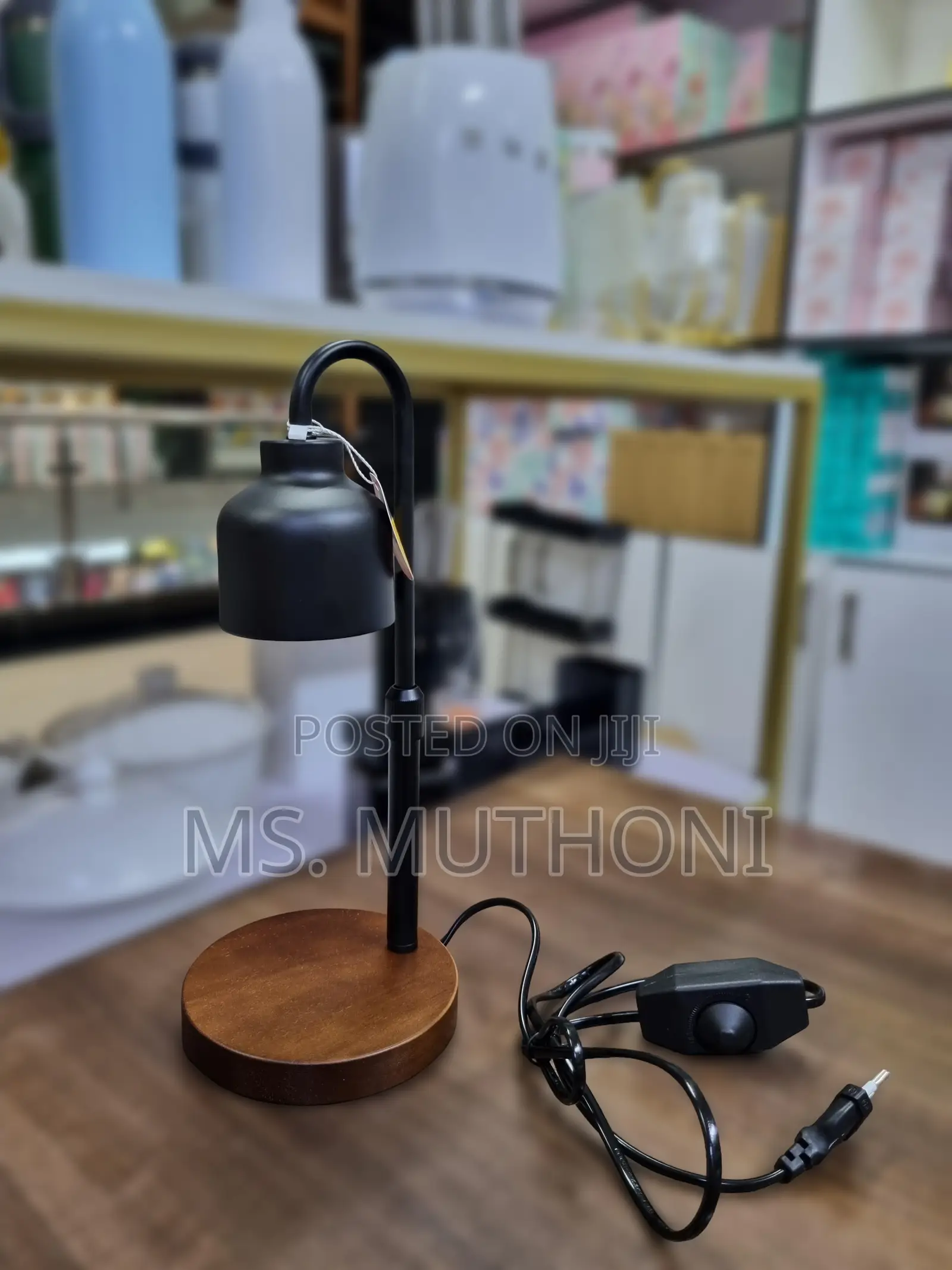 Luxury Electric Candle Warmer( Wood Base)*