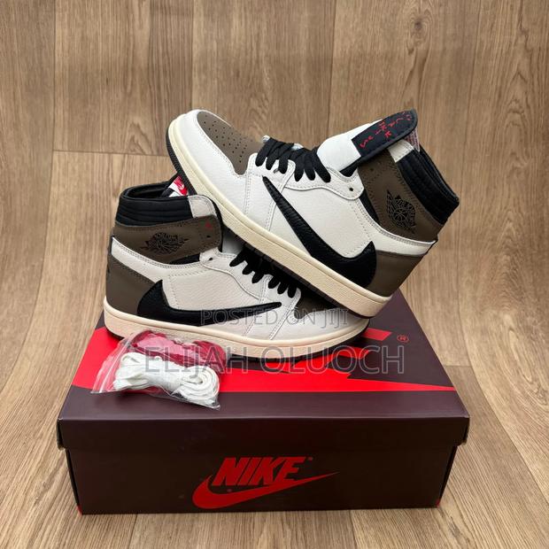 Travis Scott X Air Jordan 1 High
Sizes  40-45
Price 