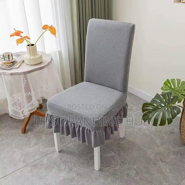 Jacquard Material Dining Chairs Seat Covers - thumbnail 7