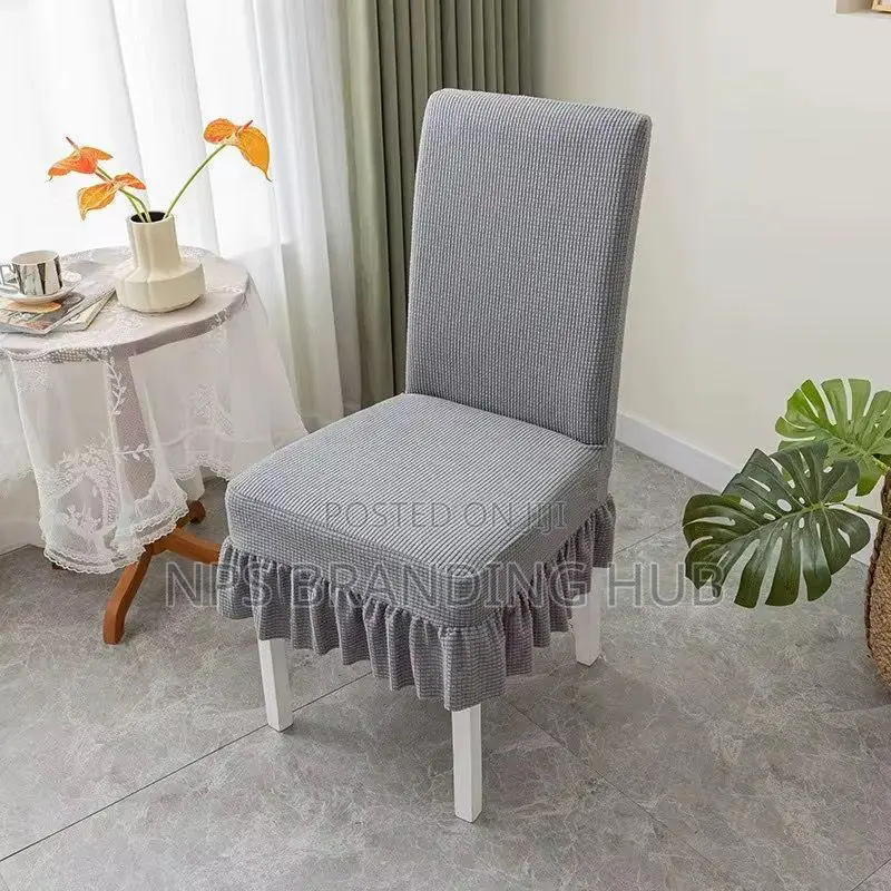 Jacquard Material Dining Chairs Seat Covers