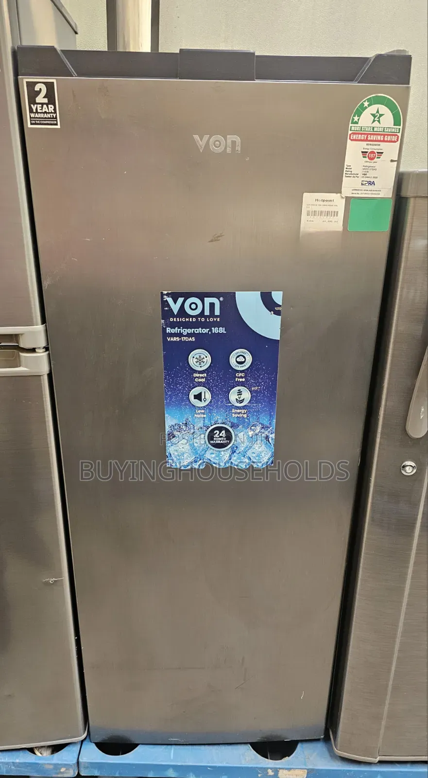 Von 168l Fridge Brand New!