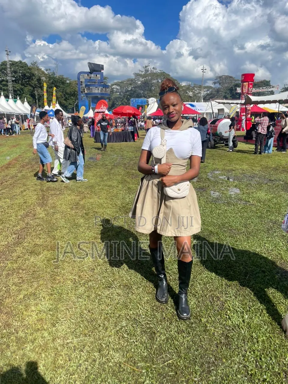Brown Underbust Dress