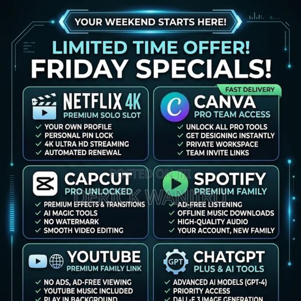 Premium Netflix Uhd Solo Slot (Private Pin Lock)