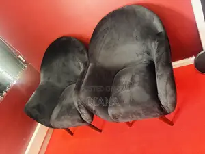 Black Suede Arm Seat