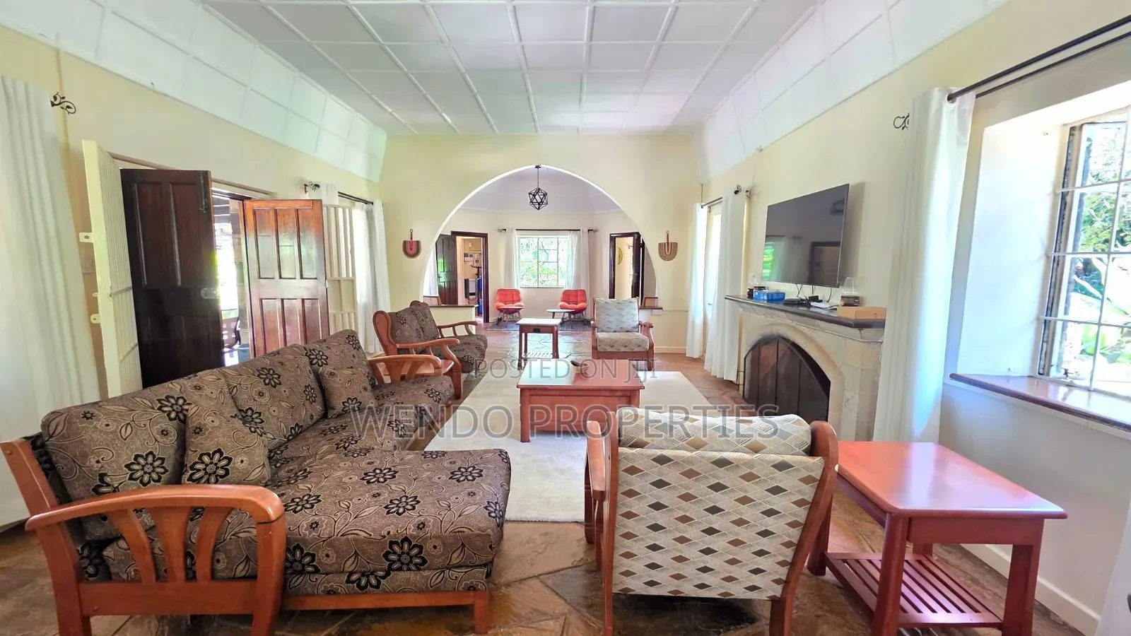Furnished 3bdrm Bungalow in Hardy for rent