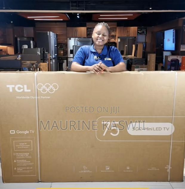 TCL C8l 75” SQD -Miniled Google (2026) Tv