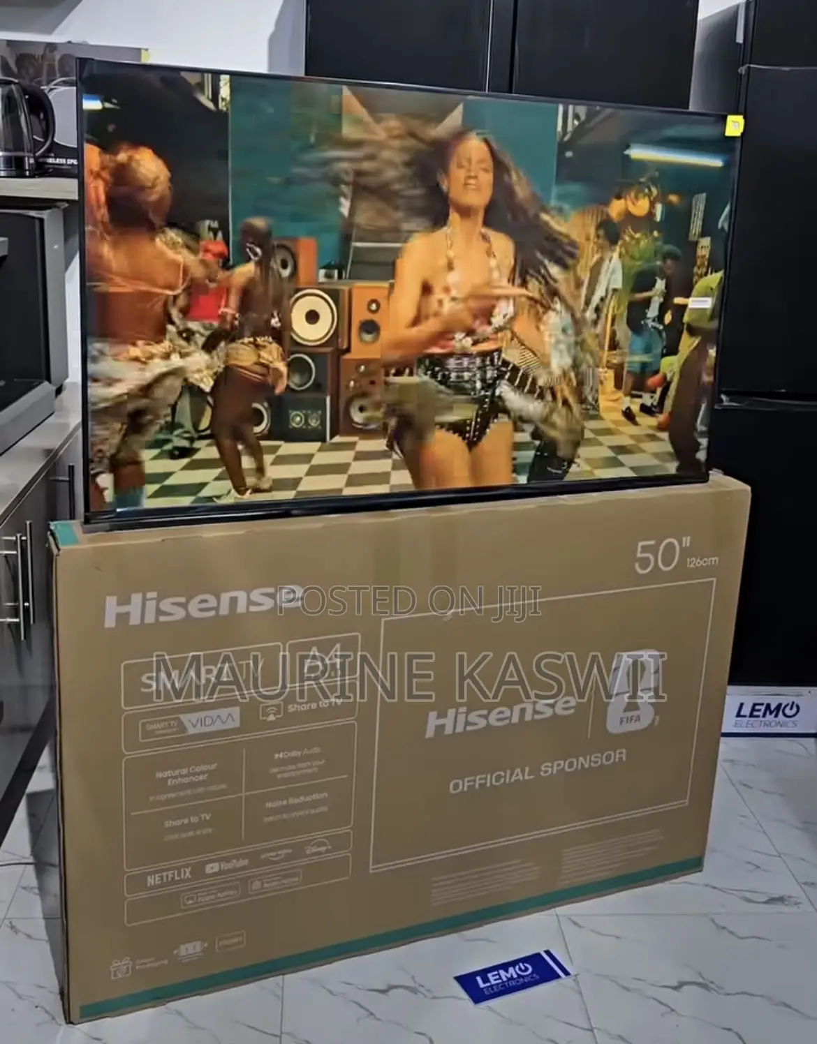 Hisense 50”Smart TV -50 A4qken
