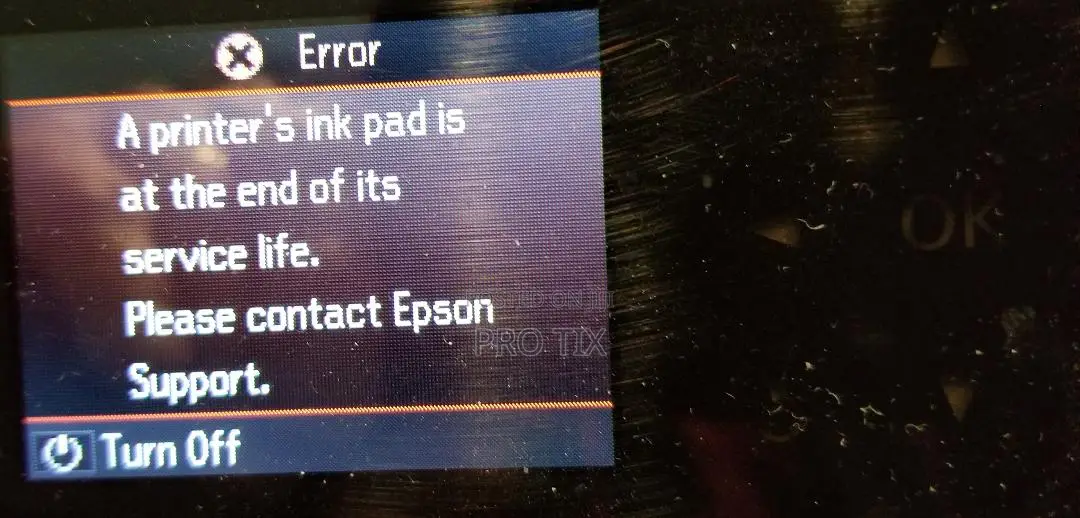 Epson Ink Pad End of Life Replacement Service