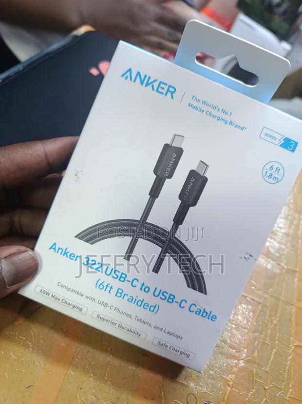 Anker 322 Usb-C to Usb-C Braided Charging Cable - thumbnail 2