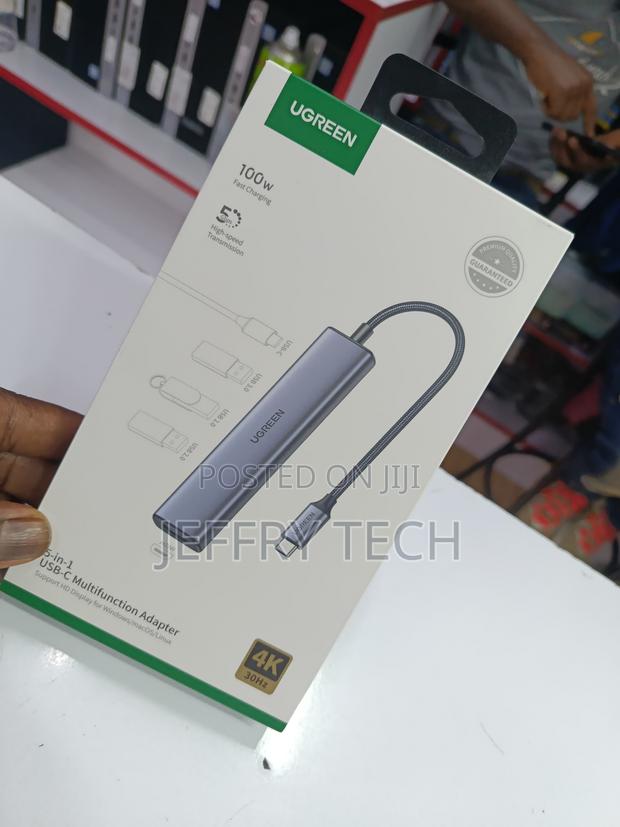 Ugreen Usb-C Adapter Fast Data Transfer, Hdmi, Usb 3.0 Pd Charging - thumbnail 2