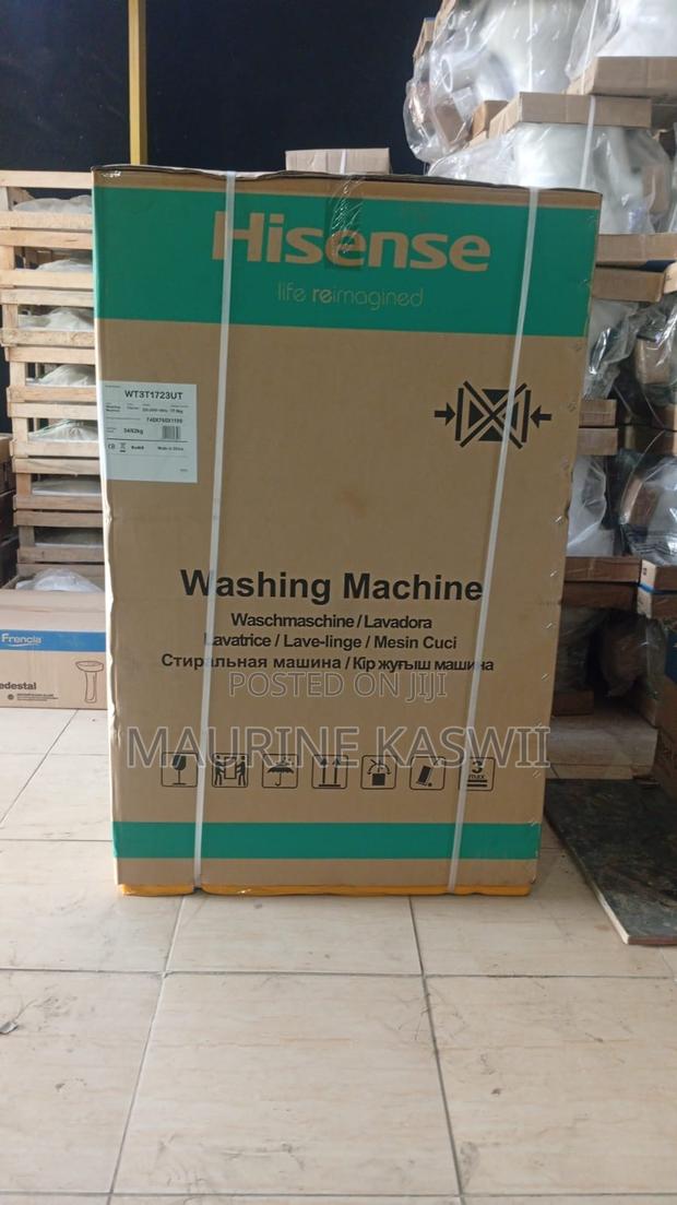 Hisense 17 Kg Fully Automatic Machine Wt3t1723ut Top Load - main view