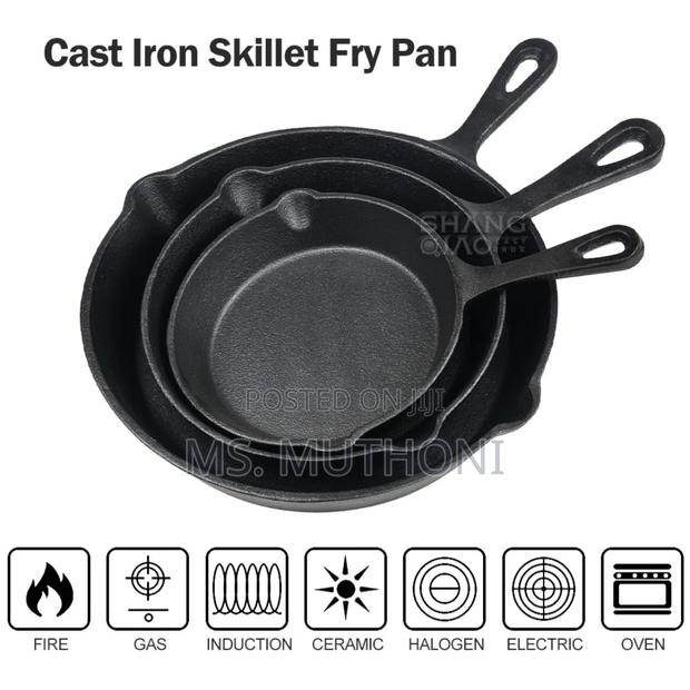 3pcs Non-Stick Skillet Set 28, 23 18 Cm - thumbnail 4
