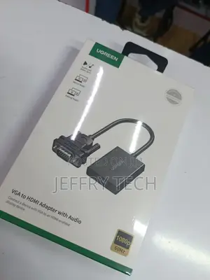 Ugreen Vga Male to Hdmi Video Converter Adapter for Desktop Computer,