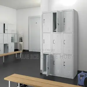 Nine Locker Filling Cabinet