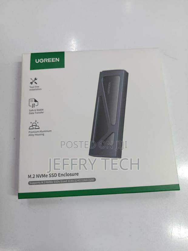 Ugreen M.2 Nvme Enclosure Adapter, 10gbps Usb C 3.2 Gen2, Tool-Free