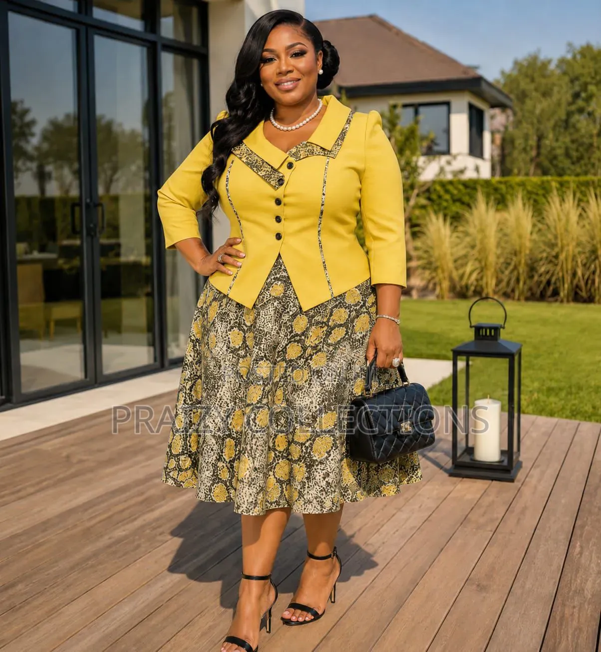 Premium Church Occasion Dress Set