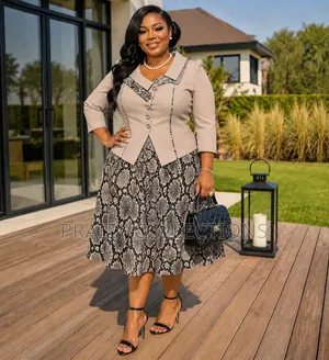 Premium Church Occasion Dress Set