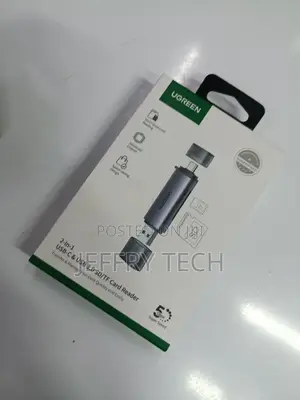 Ugreen Sd Card Reader Usb 3.0/Usb C Otg Dual Slot Memory Card Adapter