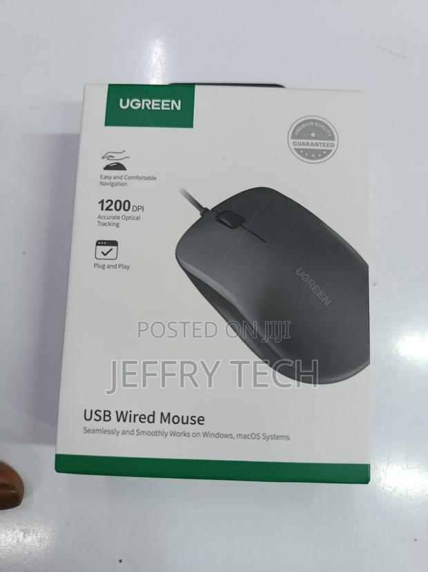 Mu007 Wired Mouse Three-Button Mouse 1200dpi Compatible System: Window