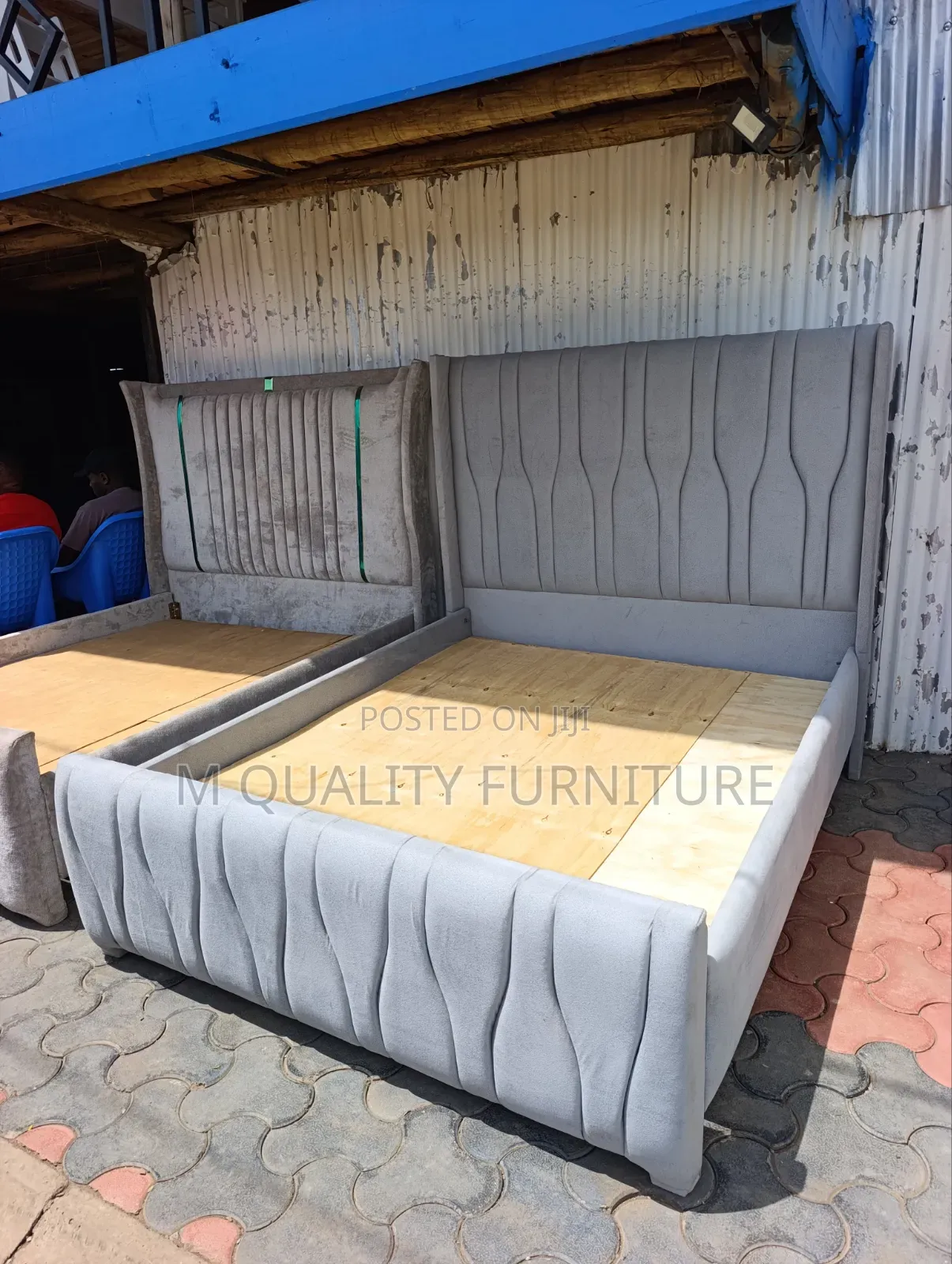 Stylish Gray Beds