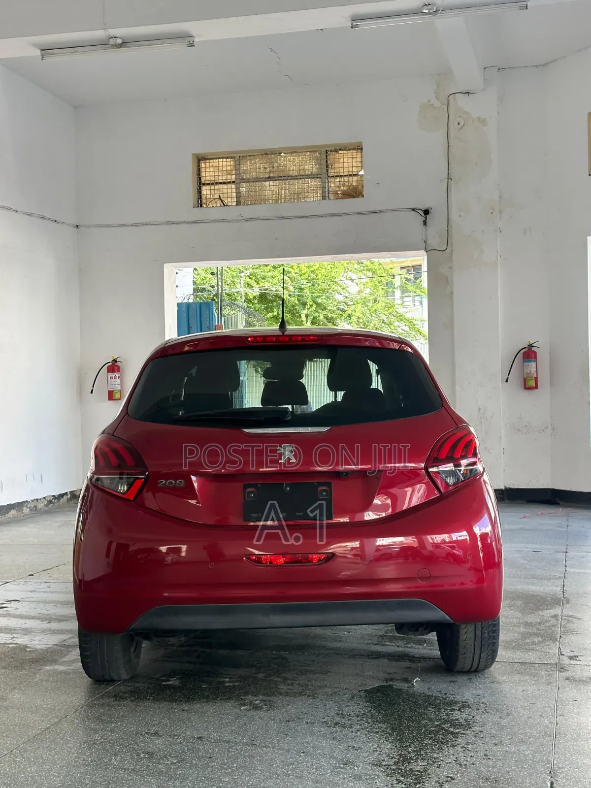 Peugeot 208 2019 Red