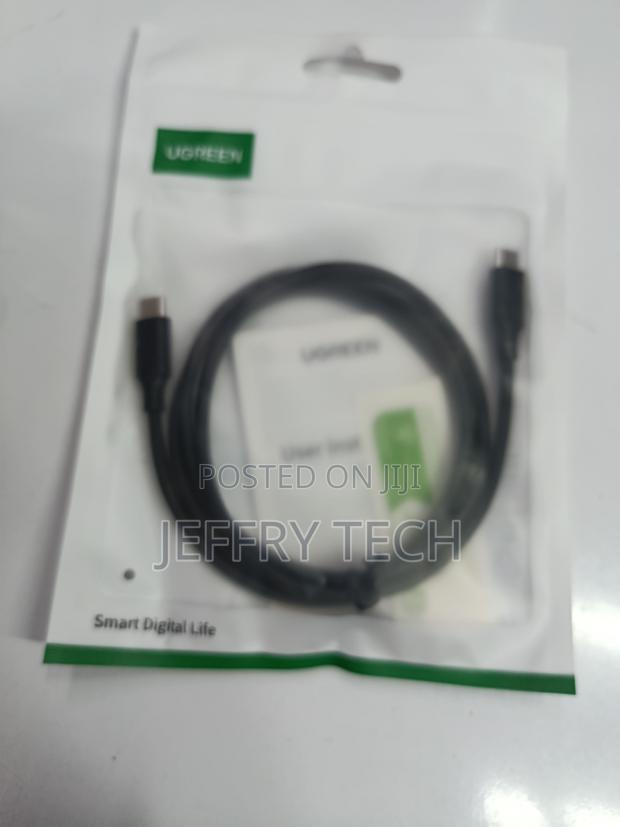 Ugreen Us286 Usb-C 2.0 Male to Male 3a Cable 2m Ug-10306 Fast Charging