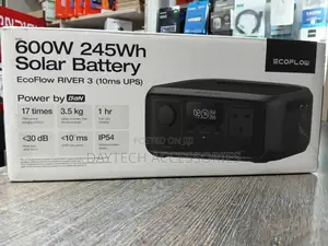 This Is an Ecoflow River 3 Portable Power Station.