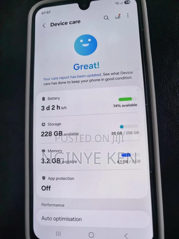 New Samsung Galaxy A17 5G 256 GB Black - thumbnail 2