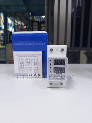 Digital Ac 220v 63a Adjustable Voltage Protector