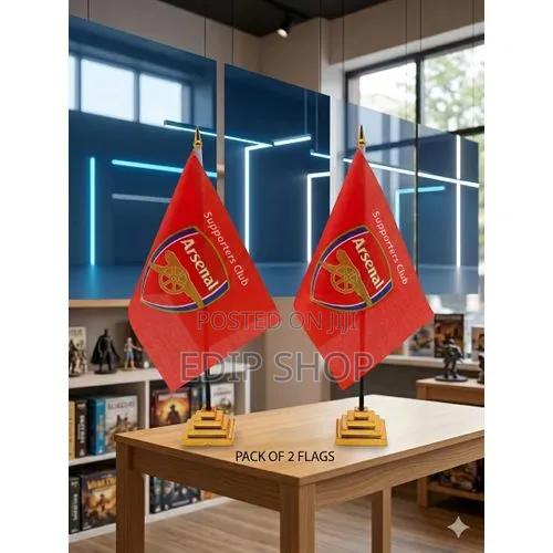 Arsenal Fc Mini Flag - thumbnail 2