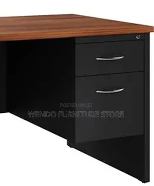 Office Desk; 1200mm Executive Home Office Brown Desktop Table