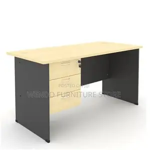 Office Desk; 1200mm Executive Home Office Brown Desktop Table