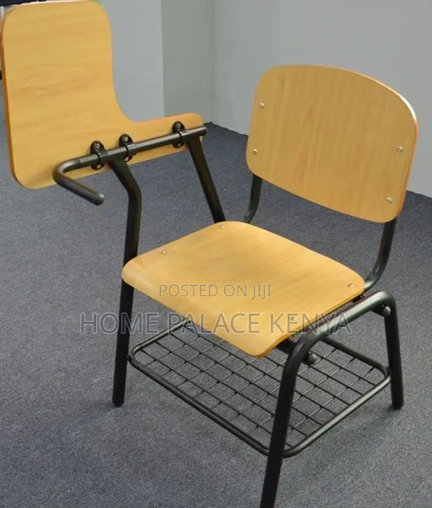 Student Chair: Classroom Seating Chair With Writing Table and Storage