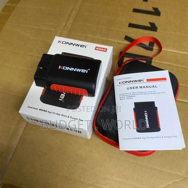 Kdiag Konnwei Auto Scanner – Wireless Obd2 Diagnostic Tool for Smartph
