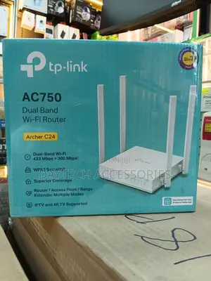 Tp-Link Archer C24-Ac750 Wireless Dual Band Router (Tl-Archer-C24)