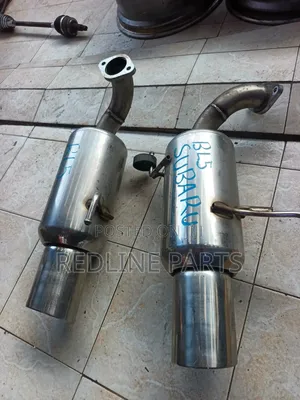 Subaru Twin Exhaust Back Box.Legacy /Forester