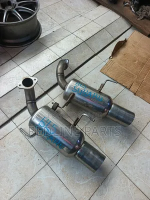 Subaru Twin Exhaust Back Box.Legacy /Forester