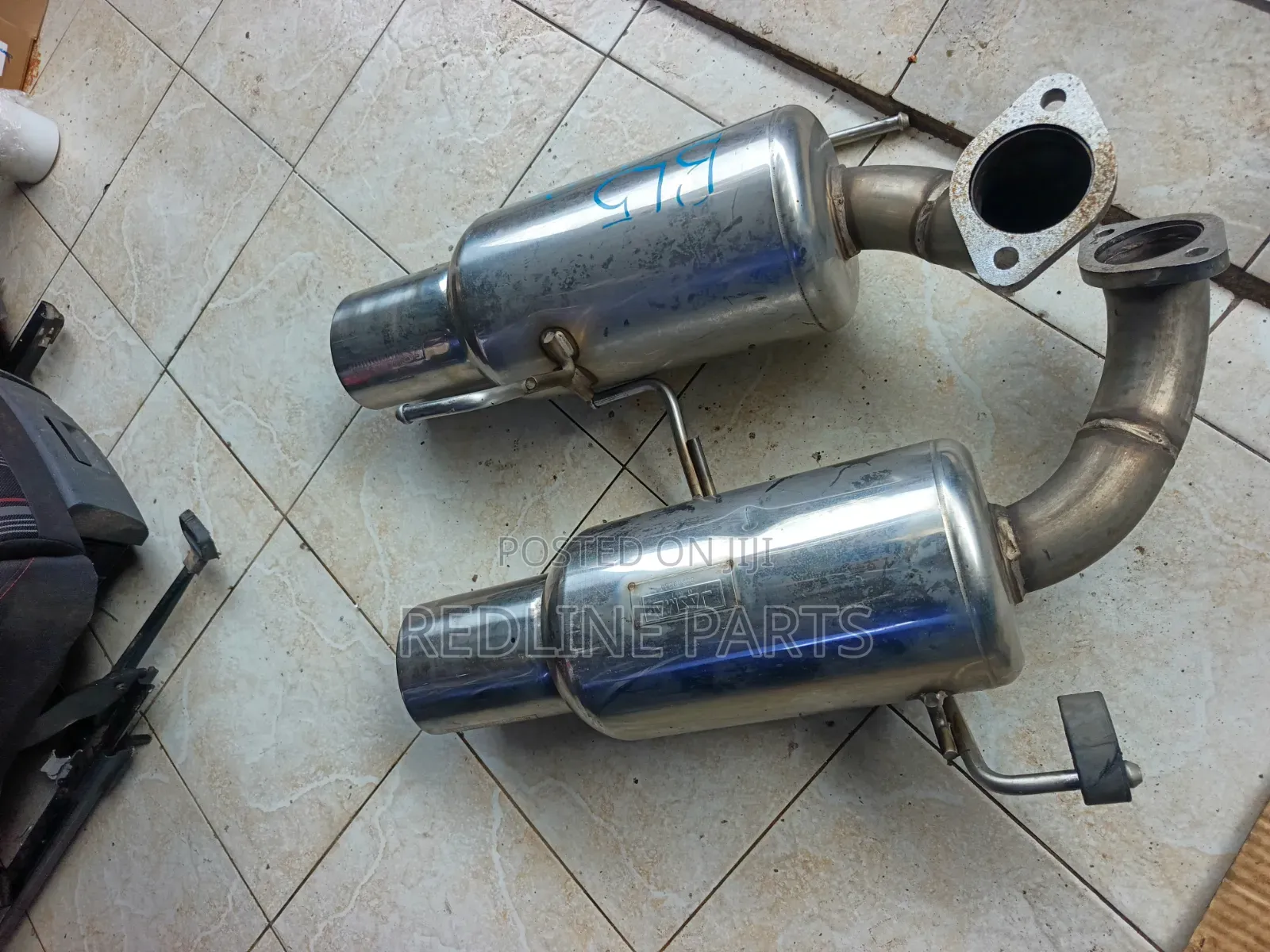 Subaru Twin Exhaust Back Box.Legacy /Forester
