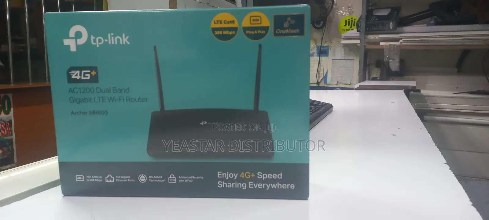 Ac1200 Dual Band Gigabit Lte Wi-Fi Router Tp-Link Archer Mr600
