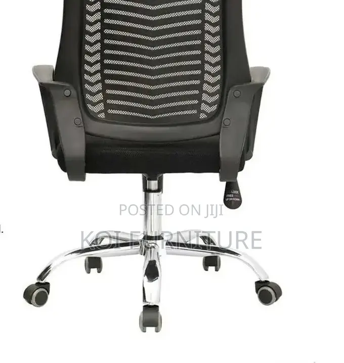 Office Chairs: High Backrest Ergonomic Adjustable Height Chair