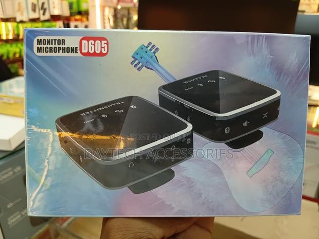 Dongguan Dare Fly D605 Wireless Microphone - Black - thumbnail 2