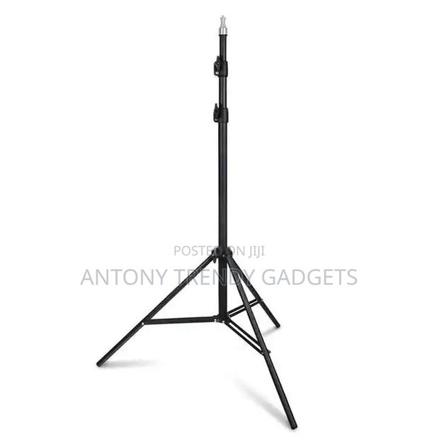 2.1m Aluminum Light Stand Tripod Adjustable With Clip