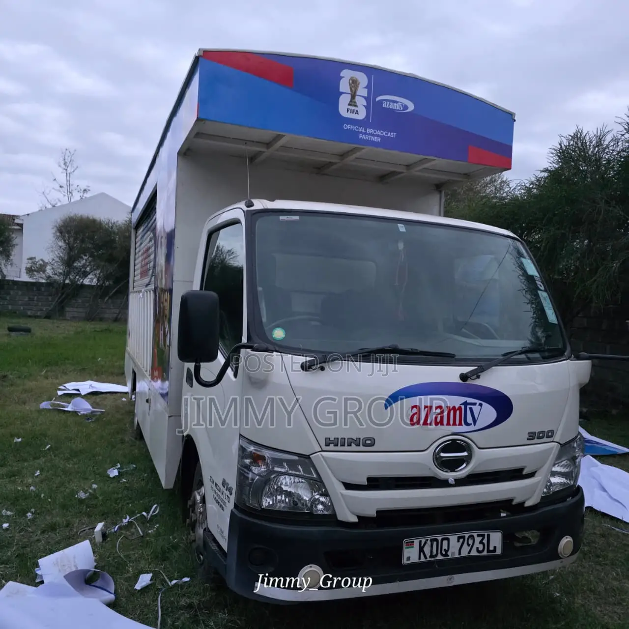 Azam Tv Lorry Branding