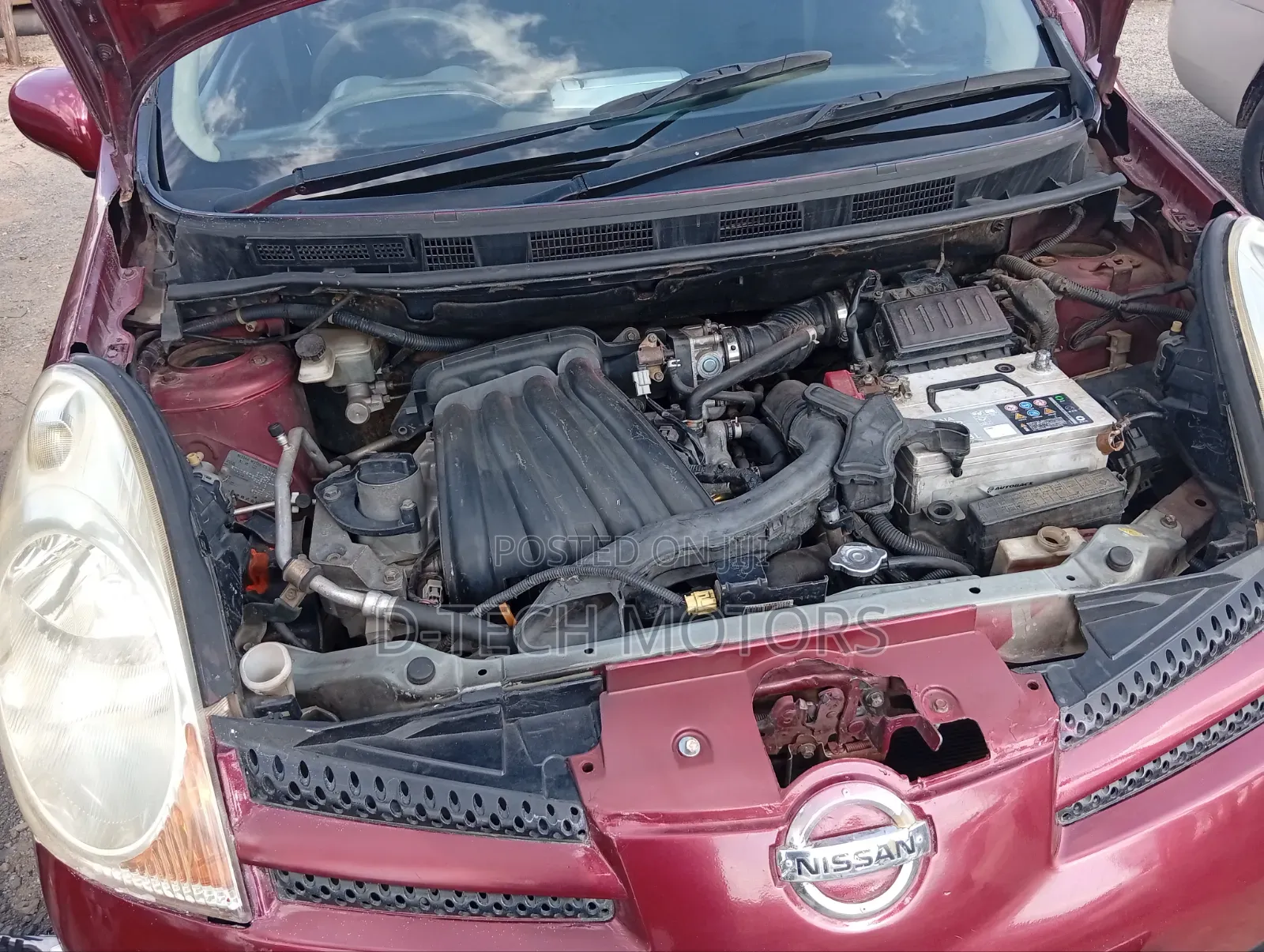 Nissan Note 2005 Red