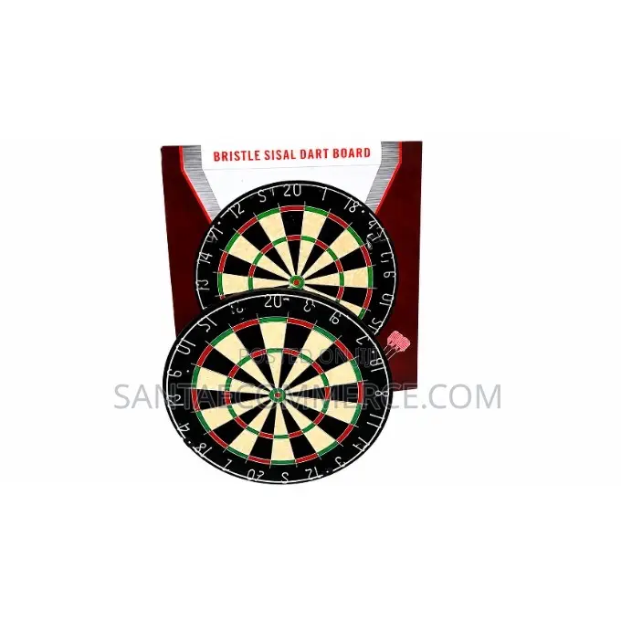 Bristle Sisal Dart Board Set