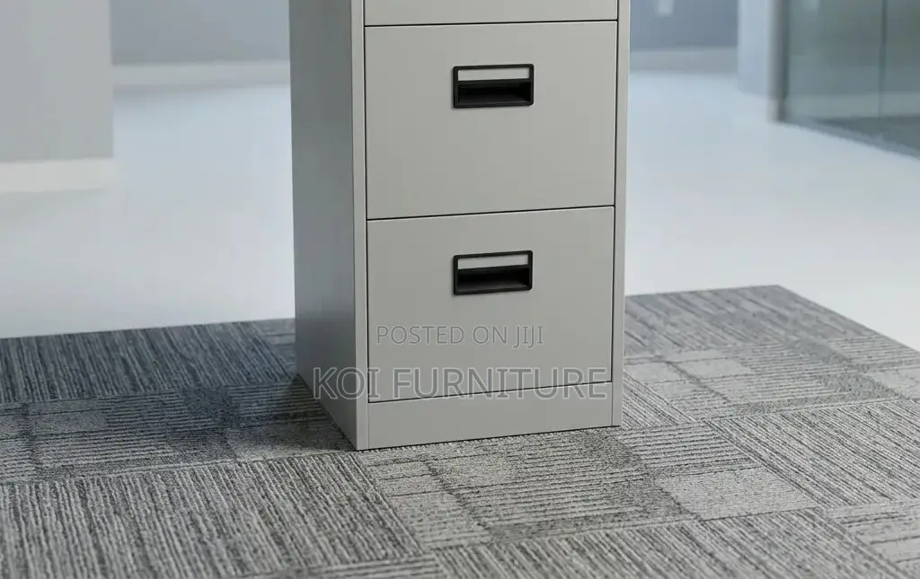 Office Cabinet; Three Drawers Steel Organized Office Storage Cabinet