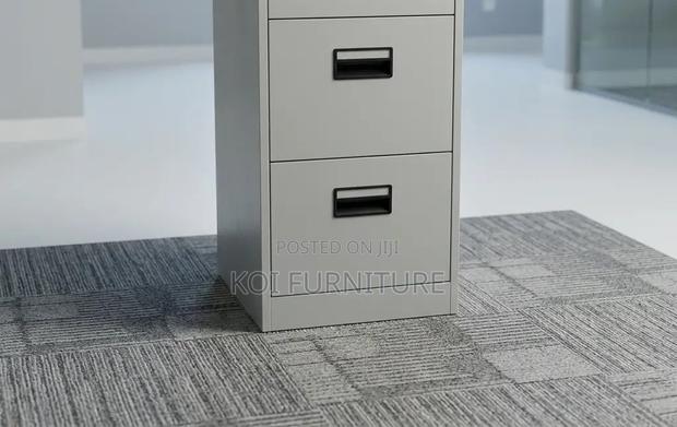 Office Cabinet; Three Drawers Steel Organized Office Storage Cabinet - thumbnail 2