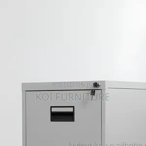 Office Cabinet; Three Drawers Steel Organized Office Storage Cabinet