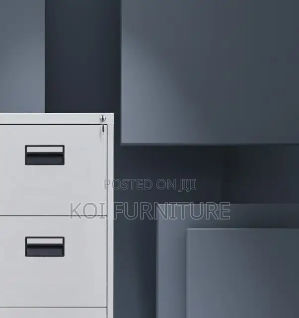 Office Cabinet; Three Drawers Steel Organized Office Storage Cabinet